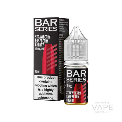 bar series 10mg nic salt strawberry raspberry cherry