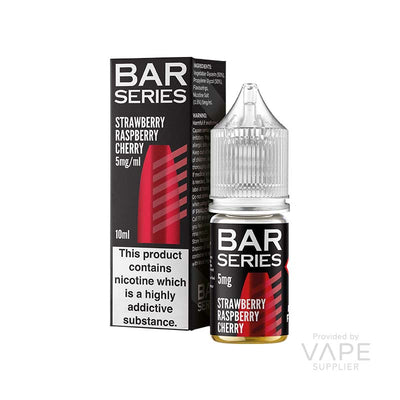 bar series 5mg nic salt strawberry raspberry cherry