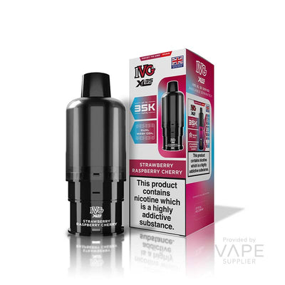 IVG XL 35 Strawberry Raspberry Cherry Prefilled Pods