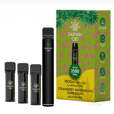 Darwin CBD+CBG 1800mg Prefilled Pod Kit