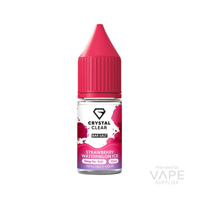 Crystal Clear Strawberry Watermelon Ice 5mg Nic Salt E-liquid