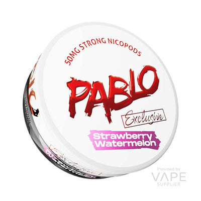 pablo exclusive 50mg nicotine pouches strawberry watermelon