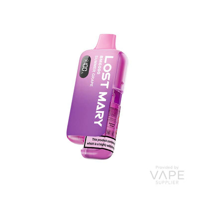 lost mary bm6000 big puff disposable 20mg summer grape