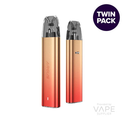 voopoo argus g2 mini pod kit twin pack sunset orange