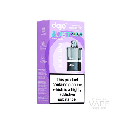 vaporesso dojo blast 6000 pods sweet grape