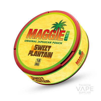 maggie lite 16mg snus nicotine pouches sweet plantain