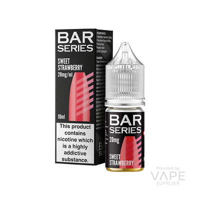 bar series 20mg nic salt sweet strawberry