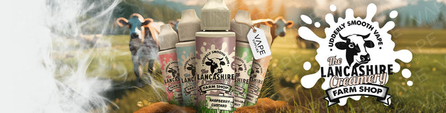 the lancashire creamery shortfill flavours