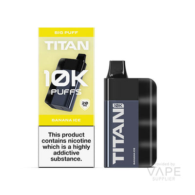 titan 10k disposable banana ice