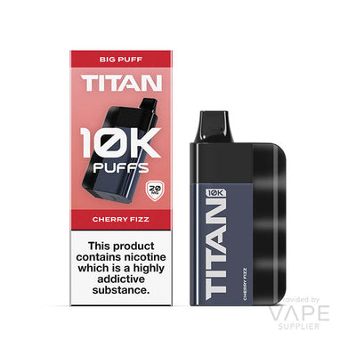 titan 10k disposable cherry fizz