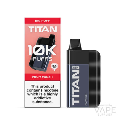 titan 10k disposable fruit punch