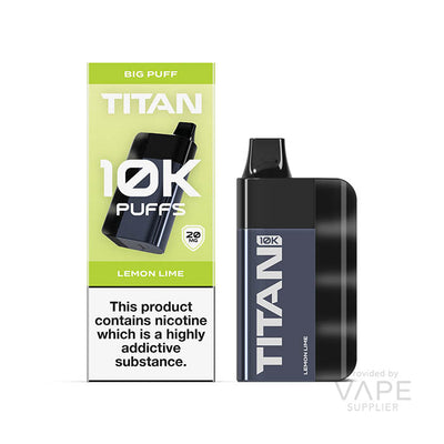 titan 10k disposable lemon lime