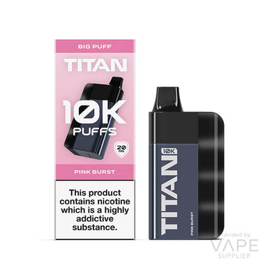 titan 10k disposable pink burst