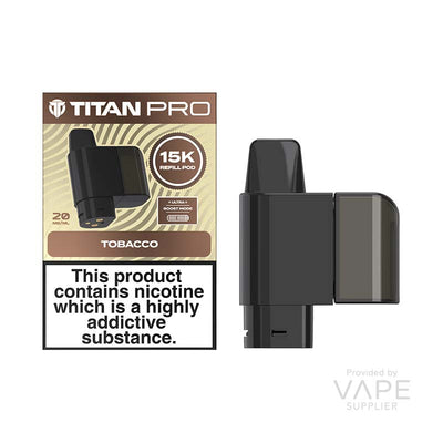 Titan Pro Tobacco 20mg Prefilled Pods