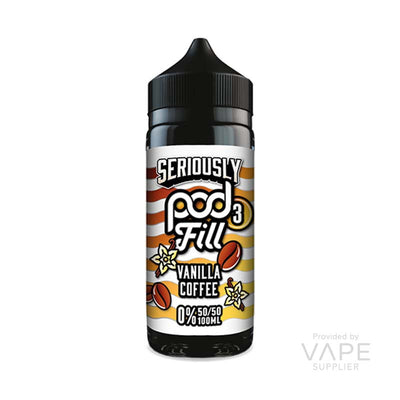 Doozy Vape Co Seriously Pod Fill 3 Vanilla Coffee