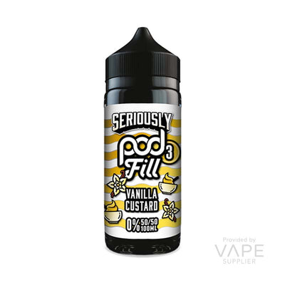 Doozy Vape Co Seriously Pod Fill 3 Vanilla Custard