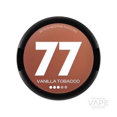 77 Medium Vanilla Tobacco 10.4mg Nicotine Pouches