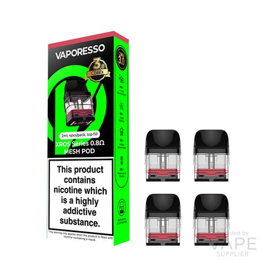 Vaporesso Corex 3.0 0.8 Ohm Replacement Pods Pack of 4