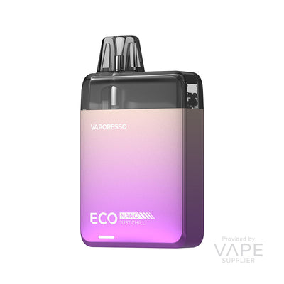 vaporesso eco nano vape kit sparkling purple