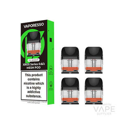 vaporesso xros series pods 0.6 ohm