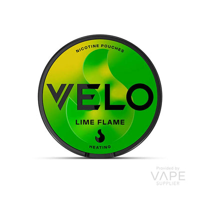 velo nicotine pouches 8mg lime flame