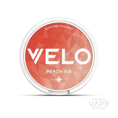 velo nicotine pouches peach ice