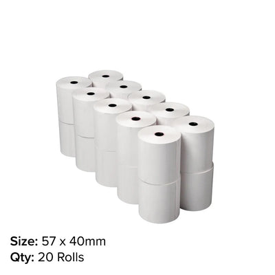 Optimal Premium Thermal Till Rolls 57 x 40mm