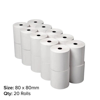 Optimal Premium Thermal Till Rolls 80 x 80mm