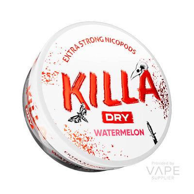 killa dry 16mg nicotine pouches watermelon