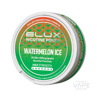 elux nicotine pouches 50mg watermelon ice