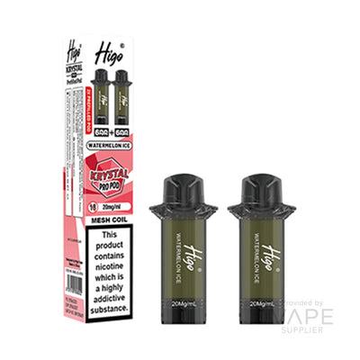 Higo Krystal Pro 20mg Prefilled Pods Watermelon Ice