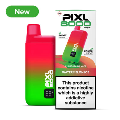 NEW PIXL 8000 20mg Prefilled Pod Kit Watermelon Ice