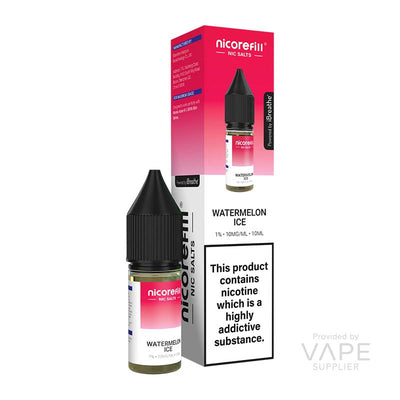 Nicorefill Nic Salts Watermelon Ice 10mg Nic Salt E-liquid