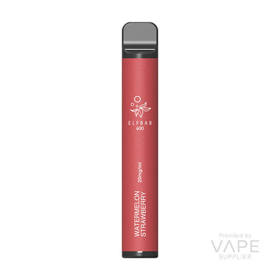 Elf Bar 600 Version 1 Watermelon Strawberry 20mg Disposable Vape