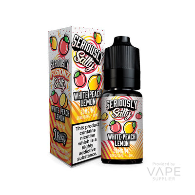 Seriously Fusionz White Peach Lemon Nic Salt