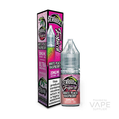 doozy vape tropical nic salt 10mg white peach raspberry