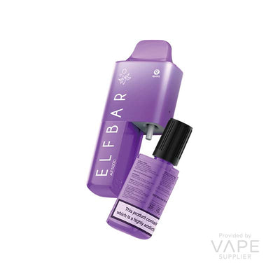 elfbar af5000 big puff disposable wild berries ice