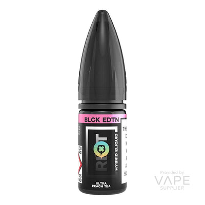 Riot Squad Ultra Peach Tea BLCK Edition Hybrid Nic Salt