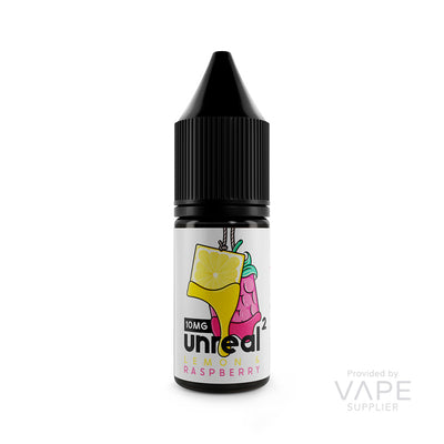 Unreal 2 Lemon Raspberry Nic Salts 10mg