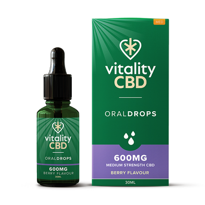 Vitality CBD Berry Oral Drops 30ml