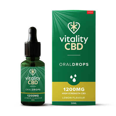 Vitality CBD Lemon Oral Drops 30ml