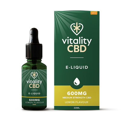Vitality CBD Lemon Broad Spectrum E-liquid 30ml