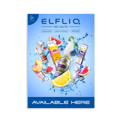 ELFLIQ - POS - Poster (Available Here)