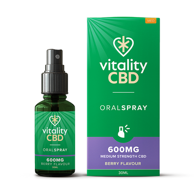 Vitality CBD Berry Oral Spray 30ml