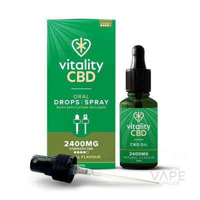 Vitality CBD Natural Dual Applicator