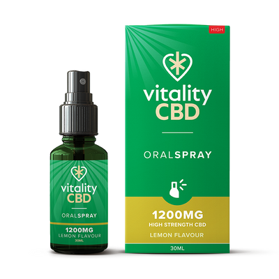 Vitality CBD Lemon Oral Spray 30ml