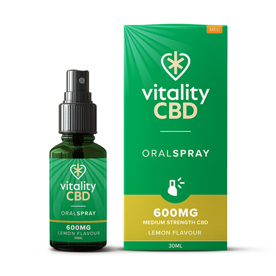 Vitality CBD Lemon Oral Spray 30ml