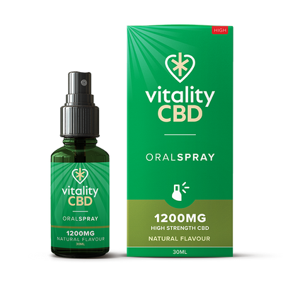 Vitality CBD Natural Oral Spray 30ml