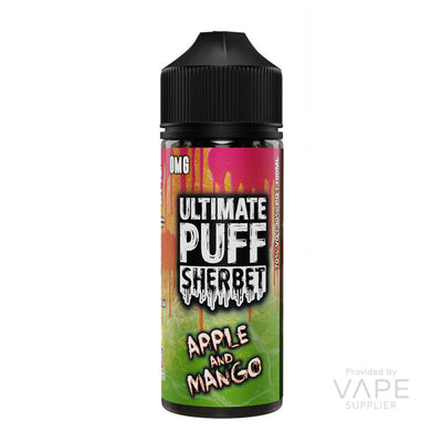 Ultimate Puff Sherbet Apple Mango 100ml Shortfill