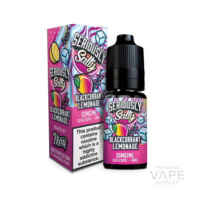 Seriously Salty by Doozy Vape Co - Blackcurrant Lemonade - Nic Salt